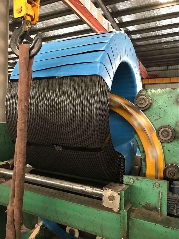 Abrasion Resistance Pc Strand Wire Firm Connection With Concrete For Crane Beams