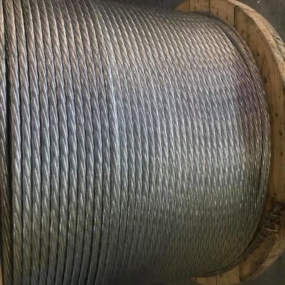 7x2.64mm (5/16")High Strength Galvanized Aircraft Grade Wire Rope For For Pre - Or Post - Tensioning